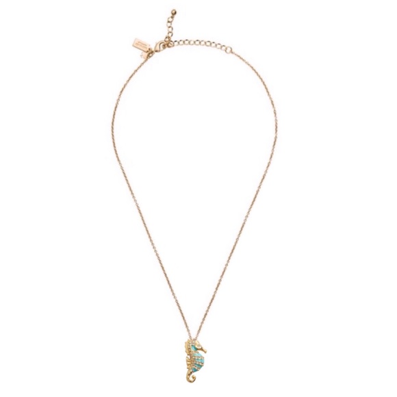 KATE SPADE • Paradise Found Seahorse Necklace - Picture 5 of 5